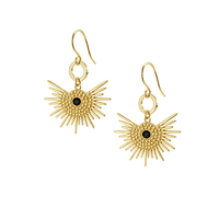 Joyas Adonis - Aros Largos En Acero Figura Mística