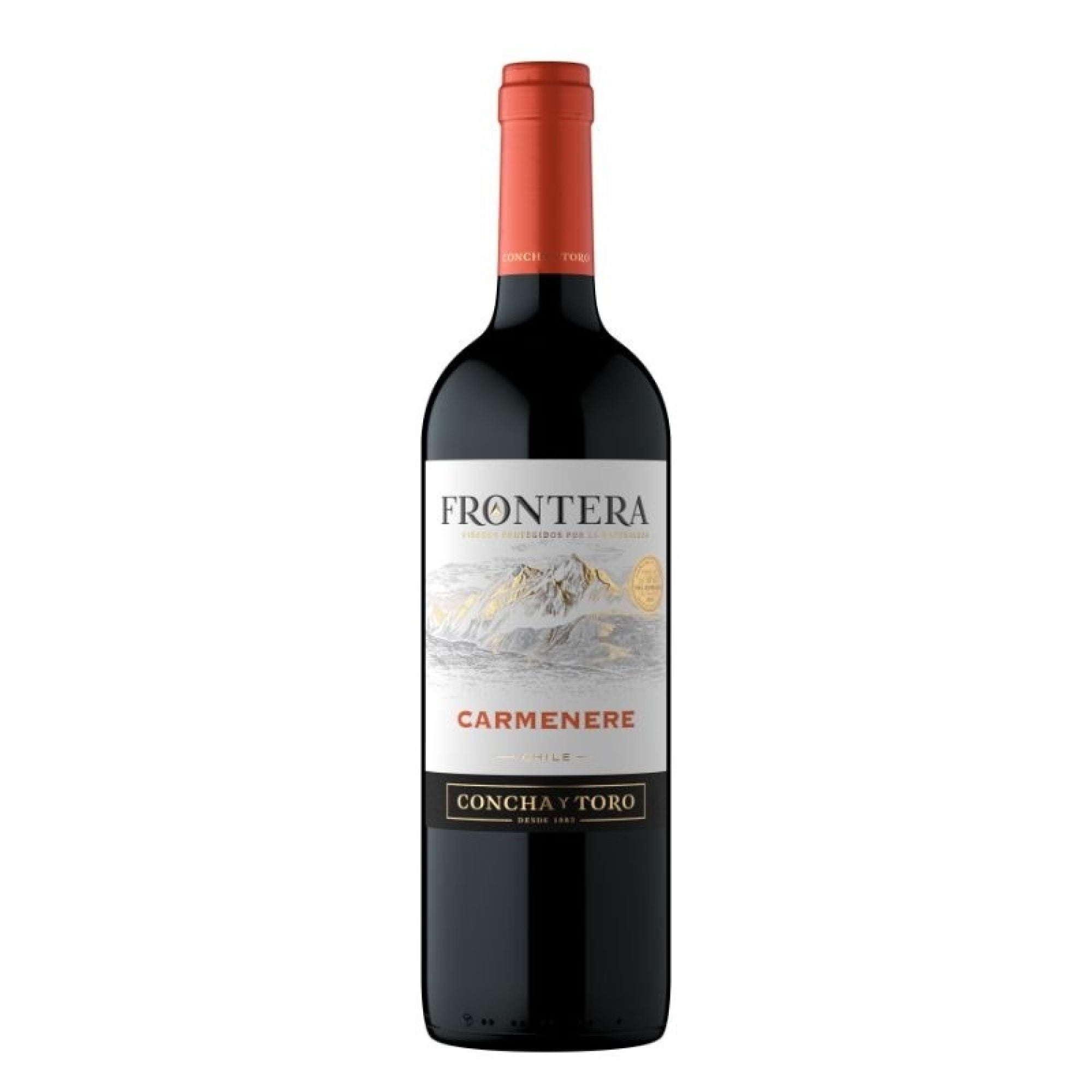 Vino Tinto Frontera Carmenere Botella