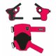 thumbnail image 2 of Set Protecciones Codera Rodillera Muñequera Nutcase Niños 5-8 Años Rojo, 2 of 3