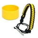 thumbnail image 3 of Manija De La Botella De Agua Funda Protectora De Silicona Para Actividades Al Aire Libre Deportes Amarillo Mediano, 3 of 5