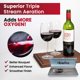 thumbnail image 5 of Aireador de vino TRIBELLA Air Speed, diseño modesto, 3 caños, 5 of 8
