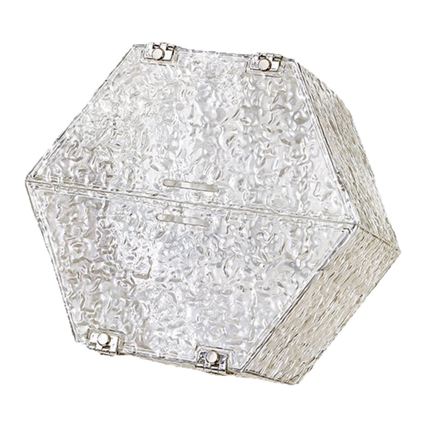 Caja de Regalo con Tapa para Regalos de Mujeres, Niñas, Padrinos de Boda, Propuesta de Matrimonio, Regalo de Cumpleaños, Graduación, Día de La Madre. Hexagonal