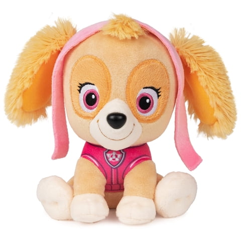 Peluche Gund Paw Patrol Skye Uniforme Piloto Aviador 6 Pulgadas