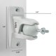 thumbnail image 4 of Soporte de pared para altavoz Jumbl SINSB7W ProGrip Ultra, 4 of 5