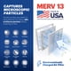 thumbnail image 3 of Filtro de aire BNX TruFilter 16x20x1 MERV 13 para horno AC (paquete de 6), 3 of 8