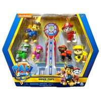 Genérico - Juguete Set 6 Figuras Paw Patrol The Movie 6Cm Infantil