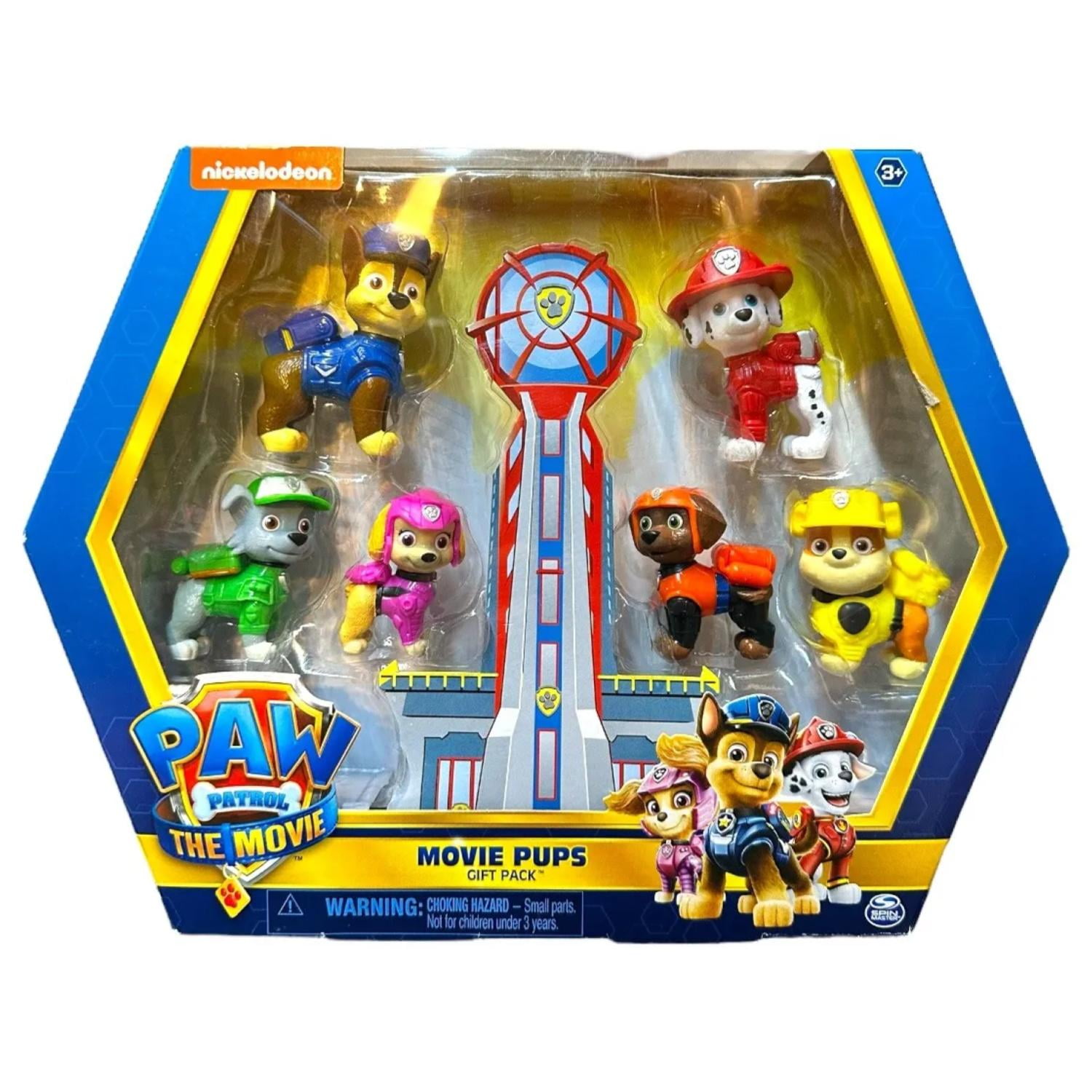 Genérico - Juguete Set 6 Figuras Paw Patrol The Movie 6cm Infantil