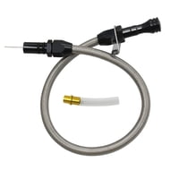 Ioensy - Varilla De Nivel De Aceite De Transmisión Flexible Para Reparación De Automóviles Chevy 700R4 4L70E Negra