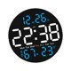 thumbnail image 5 of Reloj De Alarma Dst Digital De Pared Para Sala De Estar De La Sala De Estar Decoración Del Hogar Azul, 5 of 5