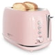 thumbnail image 1 of Tostadora Keenstone de acero inoxidable para 2 rebanadas, 6 tonos de pan, color rosa, 1 of 3