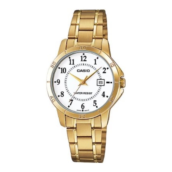 Reloj Analogo Dorado Casio Ltp-v004g-7b