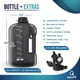 thumbnail image 4 of Botella de agua AQUAFIT de medio galón con marcador de tiempo de 1,9 L, 4 of 8