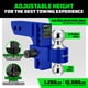 thumbnail image 2 of Trailer Hitch Rhino USA, receptor ajustable de 2 pulgadas, azul, 2 of 8
