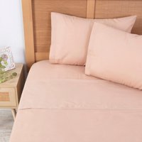 Mashini - Sábana 144 Hilos Colores Lisos 2 P Malva