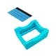 thumbnail image 1 of Soporte De Taza De Silicona Con Ranura Y Escurridor De Borde De Fieltro Para Manualidades De Tazas, Lata Azul, 1 of 3