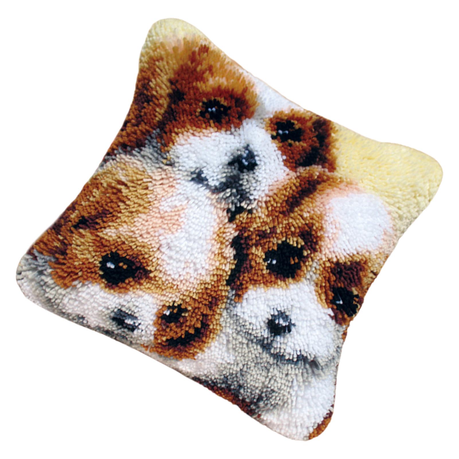 Bothyi - Preciosa Funda De Almohada, Kits De Aguja De Lengüeta, Funda De Almohada De Costura, Artesanía