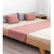 thumbnail image 2 of Piecera de cama terciopelo plush king + 2 fundas 70x210 cm color rosa, 2 of 2