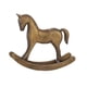 thumbnail image 4 of Estatua De Caballo Mecedor, Elegante Adorno Portátil Para Inauguración De La Casa, Regalo De Escritorio, Bronce, 4 of 5