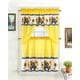 thumbnail image 3 of Pack De Cortina 3 Piezas Para Cocina Con Diseño Color Amarillo, 3 of 4