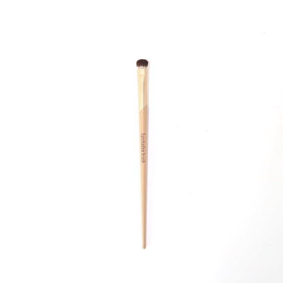 Brocha para Sombras Walmart Pequeña Dorada con Punta Curva