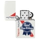 thumbnail image 4 of Encendedor Pabst Blue Ribbon Blanco Mate De Bolsillo, 4 of 6