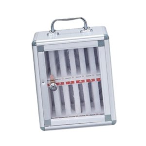 Magideal - Gabinete De Almacenamiento Para Teléfonos Inteligentes, Bolsillo Con Cerradura, Caja De Bloqueo Para Gráficos, Casillero Para Teléfonos, Para , 12 12 Ranuras