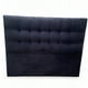 thumbnail image 1 of Respaldo De Cama King Valencia Felpa Negro, 1 of 2