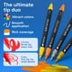 thumbnail image 3 of Marcadores de pintura acrílica ARTISTRO 36 Brush + Fine Tips, 3 of 9