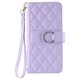 thumbnail image 1 of Funda Acolchada con Anilla y Correa para Samsung Galaxy S21 Plus Slots para Tarjetas Morado, 1 of 5
