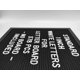 thumbnail image 4 of Letras para Pizarra de Mensajes G GAMIT 2,5 cm Blanco 378 piezas, 4 of 7