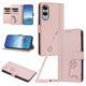 thumbnail image 1 of Funda Cartera Trébol para Samsung Galaxy S25 Edge con Ranuras Tarjetas y Carga Inalámbrica Rosa, 1 of 6