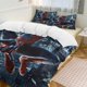 thumbnail image 3 of Amazing Spiderman 3 Piece Sets Full/Queen Size - Reversible Microfiber Quilts with 2 Shams Soft Lightweight Bedspread Coverlet Comforter for All Season Bed Sheets, 3 of 5