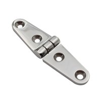 Xusx111 - Bisagra De Correa De Barco, Bisagra Marina, 4 X 1 Pulgadas (102Mm X 26 Mm), Acero Inoxidable 316 (4 Pcs) Bisagra De Acero Inoxidable 316, Bisagra De Armario De Cubierta De Servicio Pesado Ma
