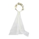 thumbnail image 3 of Boda Velo De Novia Guirnalda Floral Velo De Guirnalda Para Fiesta Dama De Honor Junto Al Mar Púrpura, 3 of 3