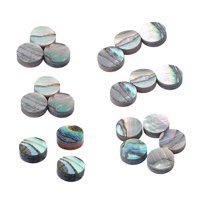 Magideal - 20 Piezas De Incrustaciones De Guitarra, Puntos De Diapasón, Fabricante De Incrustaciones De Trastes, Puntos, Marcadores De Trastes, Puntos De Diapasó 50 Mm