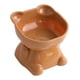thumbnail image 3 of Cuenco Elevado Para Gatos, Cuenco Para Beber, Comedero Para Mascotas, Cuenco Elevado Para Comida Para Gatos, Color Marrón, 3 of 5