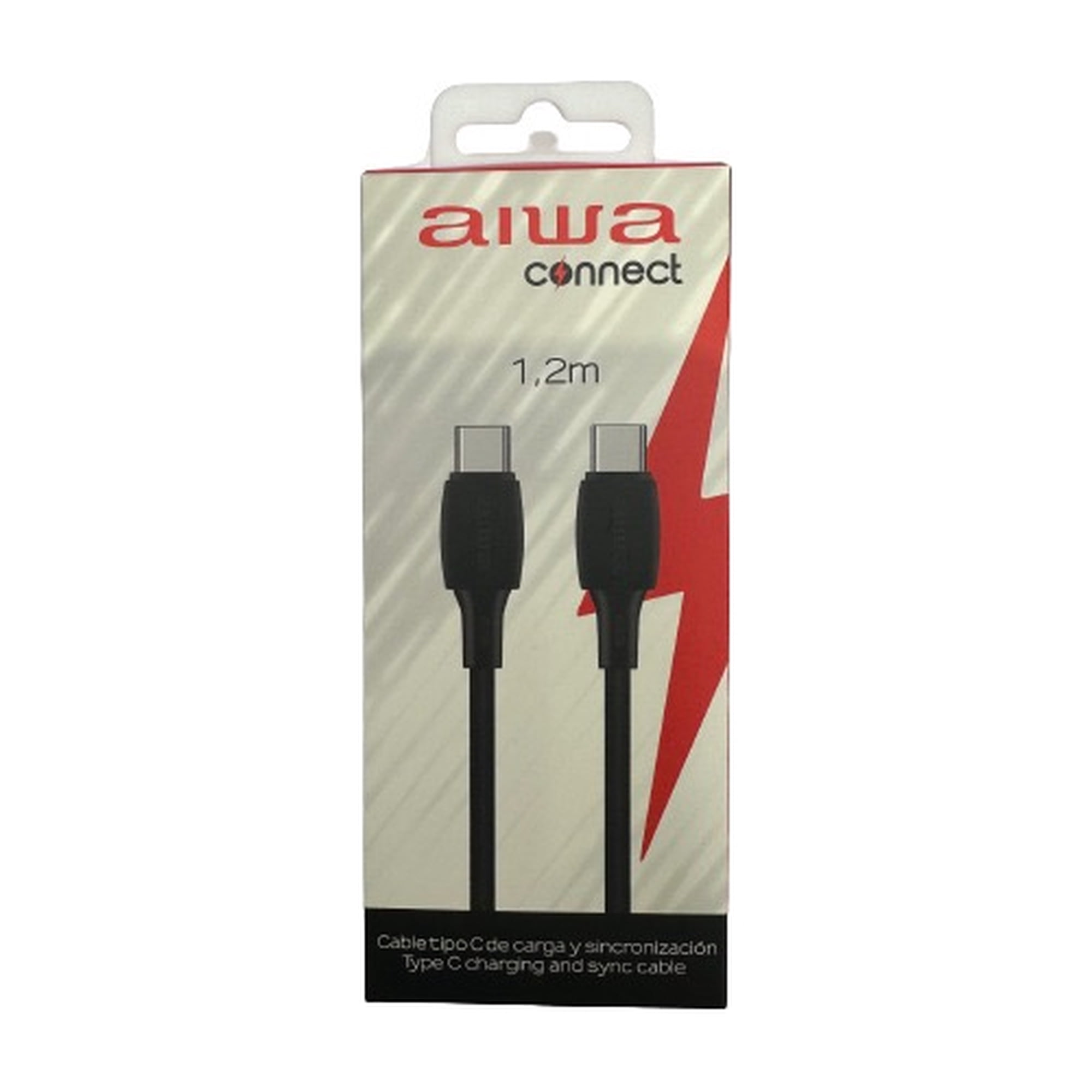 Cable Usb Type C A Type C 1.2mts Aiwa Awcs1cc4b