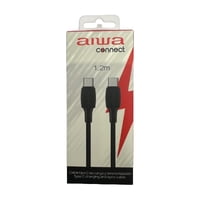 Cable Usb Type C A Type C 1.2Mts Aiwa Awcs1Cc4B