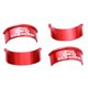thumbnail image 2 of 4 piezas bicicleta manillar cu?a 31.8mm a 35mm madre para mtb bicicleta de carretera roja, 2 of 5