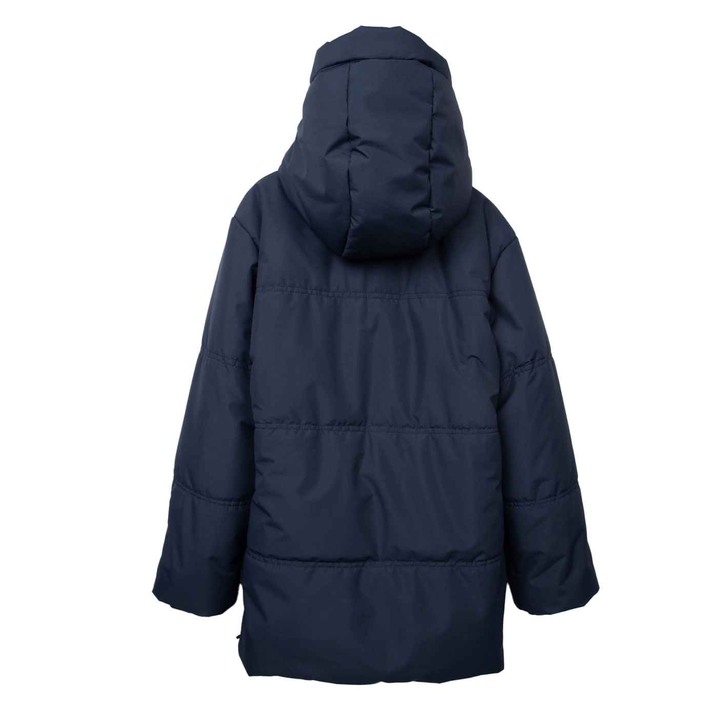 Pillin - Parka Niño Larga Acolchada Impermeable Negro