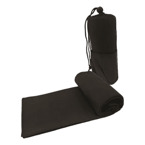 Genérico - Toalla Microfibra Gym Grande Viaje Secado Rápido Natación Color Negro