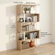thumbnail image 3 of Organizador Repisa Estante Living Librero 70x24x159cm Color Marrón Claro, 3 of 8