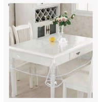 Riqui - Mantel De Mesa Transparente Rectangular