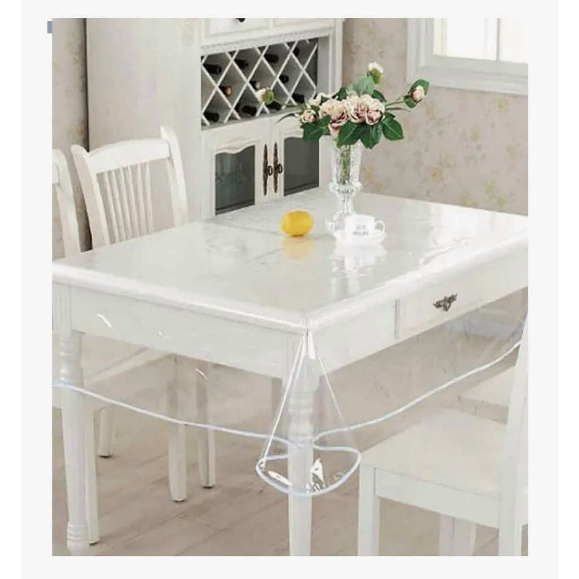 Atlas - Mantel De Mesa Transparente Rectangular