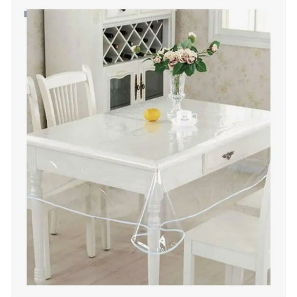 Mantel De Mesa Transparente Rectangular