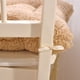 thumbnail image 3 of Xiao Hua Cojín para silla - Cojín cuadrado para silla, 20×20 pulgadas, color caqui, cojín suave para silla de oficina, cojín cómodo para sentarse, 1 pieza, 3 of 3