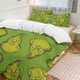 thumbnail image 2 of Christmas Grinch Head 3 Pieces Duvet Cover Set Full Size Super Soft Fade Resistant Microfiber, 2 of 4
