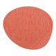 thumbnail image 1 of REGALWOVEN Juego de 6 Manteles Ovalados para Decoración de Mesa de Comedor de Cocina Manteles Limpiables Naranja 18*12.5 Pulgadas, 1 of 7
