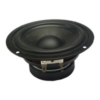 Magideal - Altavoz De Bocina De Rango Completo Altavoz De Rango Medio Con Borde De Goma Estéreo De 4,5 Pulgadas Mini Altavoz De Sonido Universal Para Accesorios