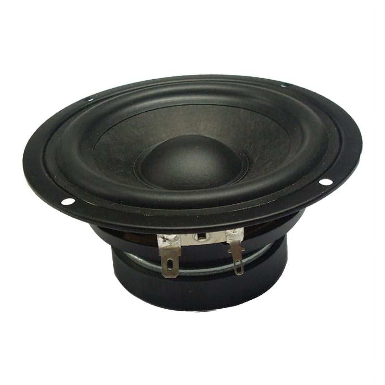 Magideal - Altavoz De Bocina De Rango Completo Altavoz De Rango Medio Con Borde De Goma Estéreo De 4,5 Pulgadas Mini Altavoz De Sonido Universal Para Accesorios